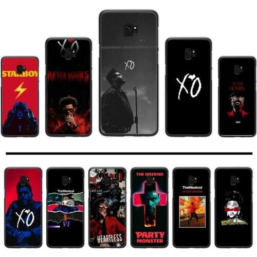 The Weeknd xo Phone Case For Samsung Galaxy S5 S6 S7 S8 S9 S10 S10e S20 edge plus lite