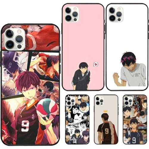 Tobio Kageyama Haikyuu For iPhone 11 12 Pro Max Mini Case Soft Cover For iPhone XR X XS Max 7 8 Plus Phone Case