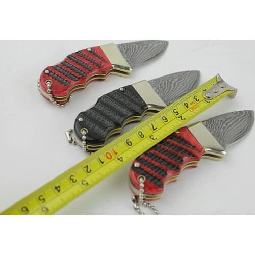 Small folding knife pocket outdoor rescue pattern nylon bush knife camp self-defense tools letter opener collection tools EDC