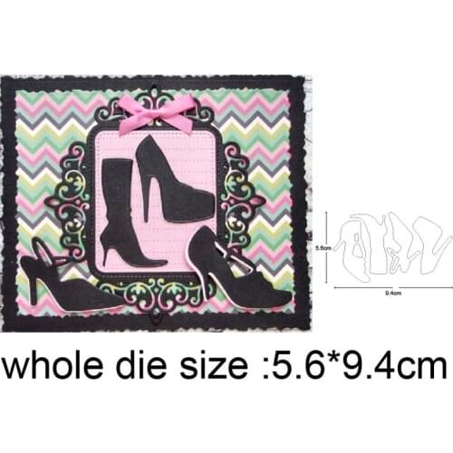 High Heels Sandals Metal Cutting Dies Stencils For Scrapbooking dies DIY Craft Photo Card Making Embossing Die Cuts 2020 new die