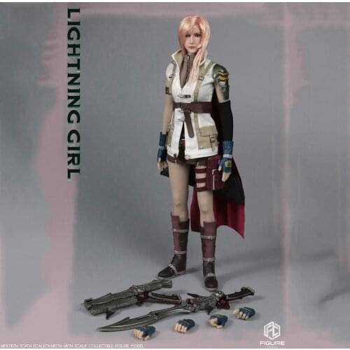 FIGURECOSER COS002 1/6th Scale Lighting Girl set For 1/6th Action Figure