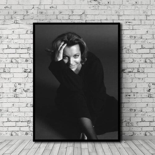Wall Art Modular Romy Schneider Canvas Retro Lady Gift Pictures Home Decor Painting Prints Poster Living Room Cuadros No Frame