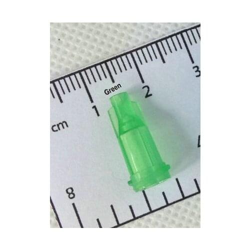10,000pcs/lot Syringe Tip Caps (GREEN)