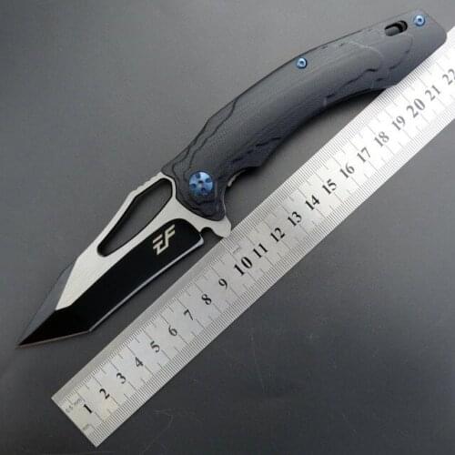 3 Colors EF915 59HRC Folding Knife Ball Bearing Handle Survival Camping Tool Hunting Pocket Knife Tactical Edc Outdoor Tool