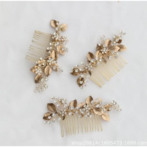 Bridal Headdress, Handmade Hair Accessories, Hot Sale Wedding Dress, Rhinestone Hair Comb, New Year Wedding Accessories