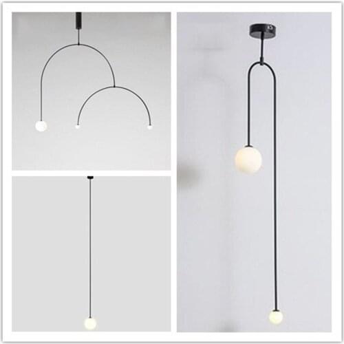 Nordic glass ball diamond pendant lamp copper christmas balls living room decoration ventilador de techo lampes suspendues