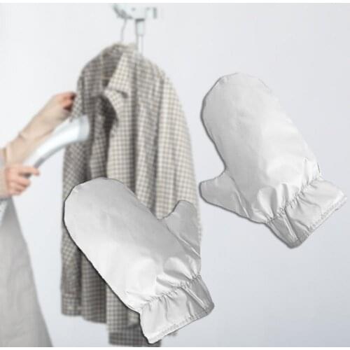 1pcs Anti-Scalding Oven Gloves Three Layers Steam Hanging Ironing Accessories Cloth Gloves Baking Insulation Hand Clip For Home