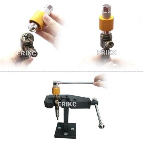 CAT 320D C6 C6.6 C6.4 CR Diesel Fuel Nozzle Injector Tension Nut Removal Disassemble Steel Screw Tool Kits for Caterpillar