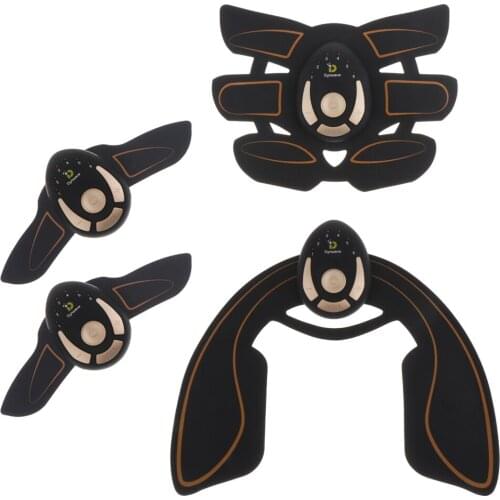 6 Pack Abs Stimulator Muscl Toner Ems Abs Stimulator Muscle Stimulator Abs Stimulator for Women and Man Exercise Equipment