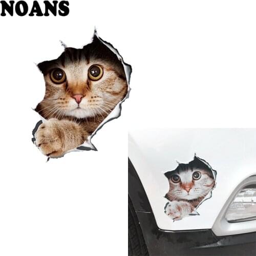 Car Sticker 3D stereo funny personality kitten decal for BMW E46 E90 E60 E39 E36 F30 F10 F20 X5 E70 E53 E30 M E87 G30 E92 E91