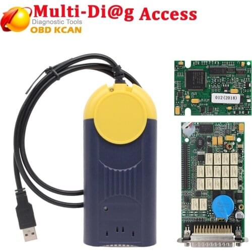 Newest A++ quality V2011 Multi-Di@g Access J2534 Pass-Thru OBD2 Device actia multidiag Multi Diag Multi-Diag V2011