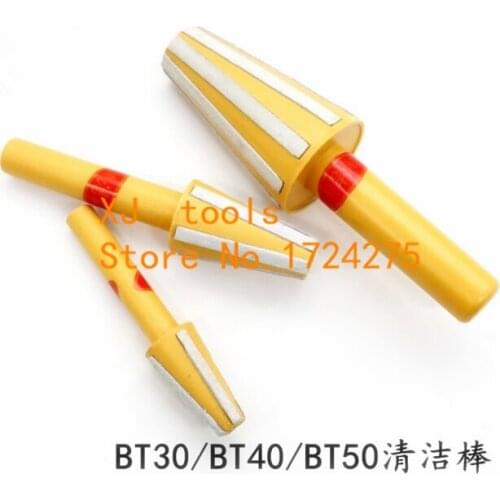 Free Shipping 1pcs BT50 CNC Spindle Taper Collet Holder Wipe Cleaner Brush Cleaning Used on CNC Milling Machine