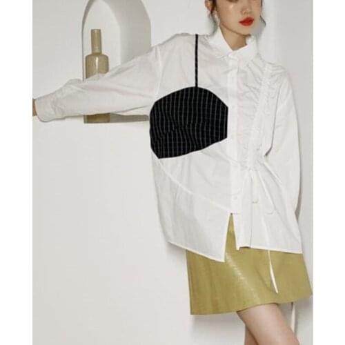 Женские рубашки в клетку HNFWEC China At AliExpress