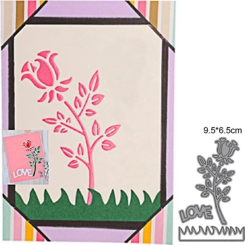 Craft dies metal cutting dies cut die mold wilflower flower Scrapbooking dies paper craft knife mould blade punch stencils dies