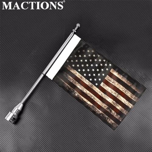 Motorcycle Sweden/ France /Canada /United States /New Zealand/ Italy/ Spain/ Brazil Flag For Harley Touring Road King Glide&FLHT