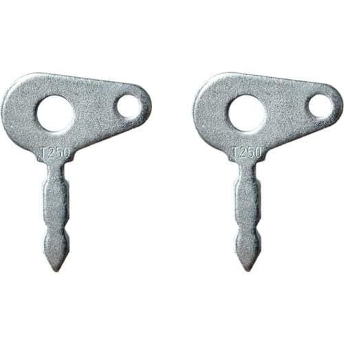 Set of 2 T250 Excavator Key For Lucas Benford Terex Cace Ford Massey Ferguson Master Plant 54324157
