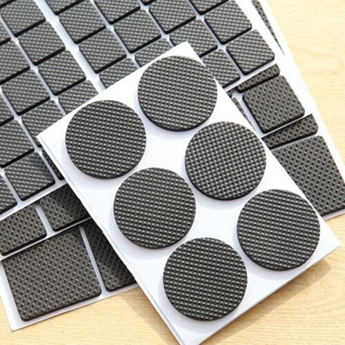 Anti-Skid Resistant Furniture Feet Floor Protector Pads Chairs Mat Floor Protection Non-slip Mat Pad for Table Chair Furniture