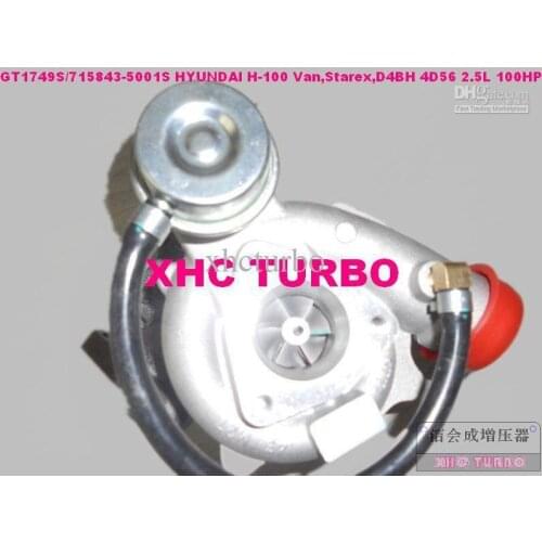 NEW GT1749S/715924-5001S Turbocharger for KIA Sportage Pregio H-100 Van,D4BH 4D56TCi 2.5L