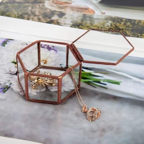 Jewelry Storage Box Ornaments Jewel Casket Wedding Ring Container Desktop Display Necklace Bracelets Earrings Jewelry Storage