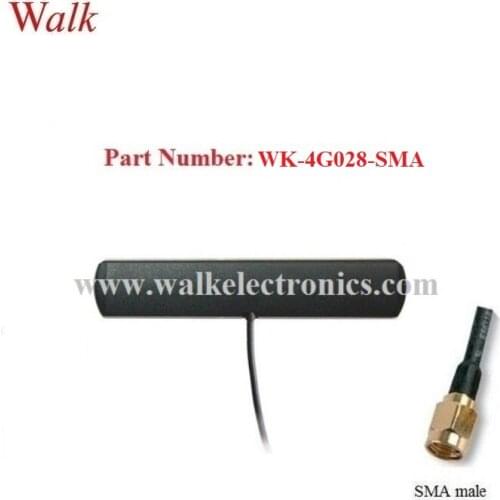 Sma male Adhesive mount LTE 4g antenna omni directional patch mount 4g lte car antenna