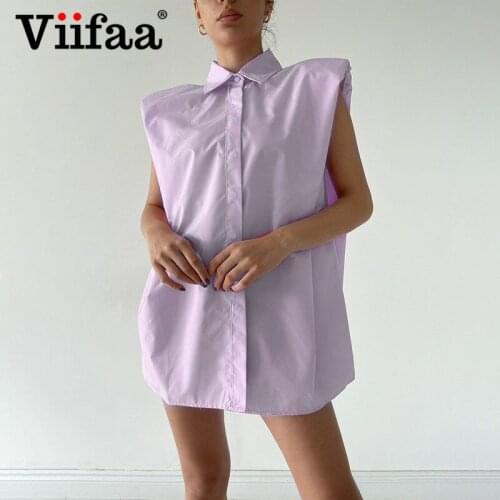 Женские рубашки оверсайз Viifaa China At AliExpress