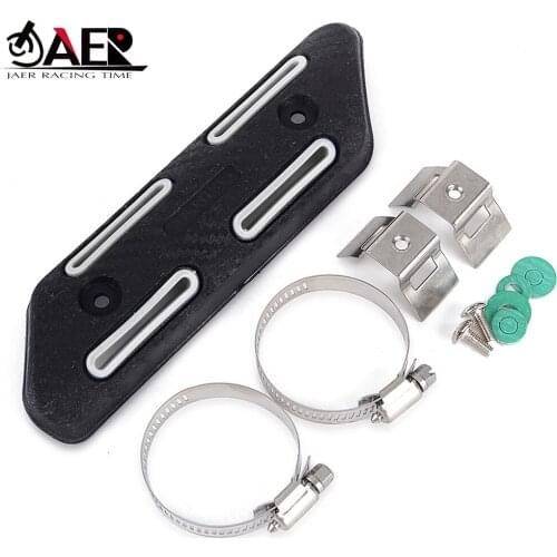 Motorcycle Exhaust Shield Muffler Pipe Protector Cover Heat Shield for Yamaha YZF250 YZF450 YFZ250 YFZ450 WRF250 WRF450