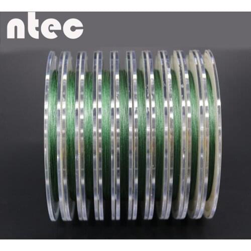 Moss green PE fishing line 10x100m braided fishing line 8 strands multifilament fishing line