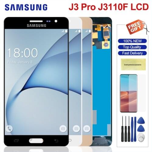 Lcd Display For Samsung Galaxy J3 Pro LCD Display Touch Screen Digitizer Replacement For Samsung J3110 J3119 Lcd Screen