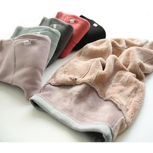 Winter Maternity Pants Woollen Flannelette Elastic Waisted Abdominal Support Pregnant Clothes