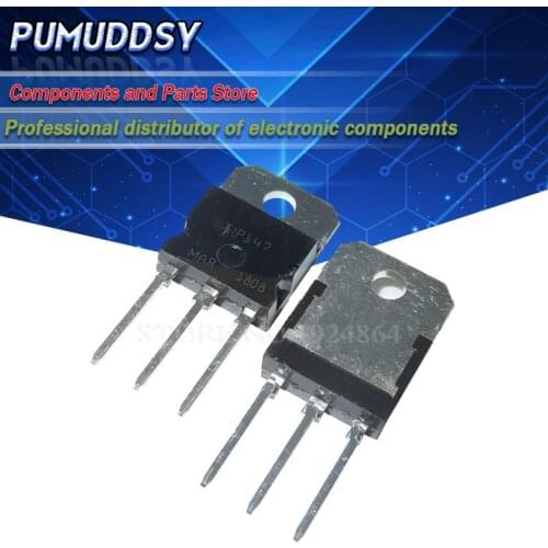 10PCS TIP147 TO-218 100V/10A/125W PNP Darlington transistor