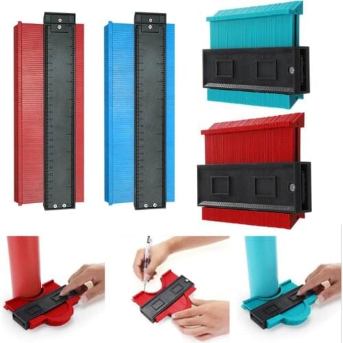 5/6/10 inch Plastic Profile Copy Gauge Contour Gauge Duplicator Standard Wood Marking Tool Tiling Laminate Tiles General Tools