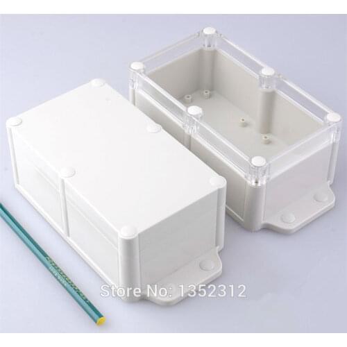 6 pcs/lot 200*94*66mm IP68 plastic waterproof enclosure PLCelectronic case ABS meter box instrument outlet box DIY project box