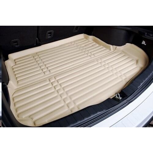Automotive car trunk mats leather cargo liner pad case for FIAT Palio Weekend Siena Perla CITROEN Elysee Picasso quatre triomphe