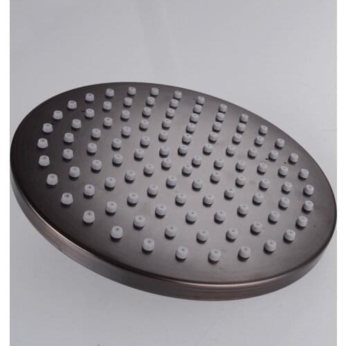 Oil Rubbed Bronze Stainless Steel 8-Inch Big Rainfall Shower Head Bathroom Overhead Showerhead--2254