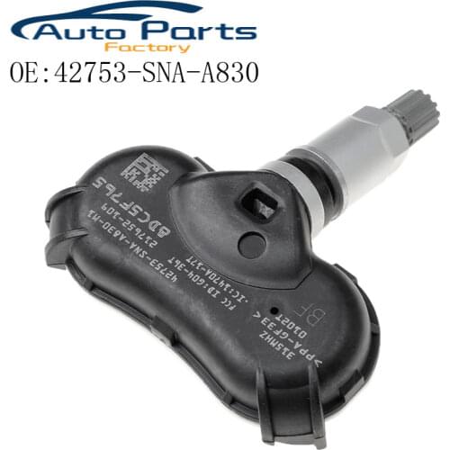 Fit For Honda CRZ Odyssey Element Civic Tire Pressure Monitor Sensor TPMS 42753-SNA-A830-M1 42753SNAA830M1 42753SNAA830