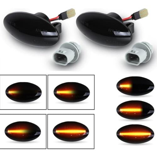 Dynamic LED Side Marker Blinker Turn Signal Light For Suzuki Grand Vitara Swift MZ EZ FZ Jimny Splas APV Arena Alto SX4 S-Cross