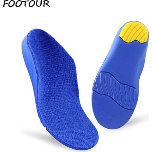 FOOTOUR Orthopedic Insoles for Children Shoes Corrector Flat Feet O/X Leg Arch Support Kids Orthotic Pad Health Foot Care Insole