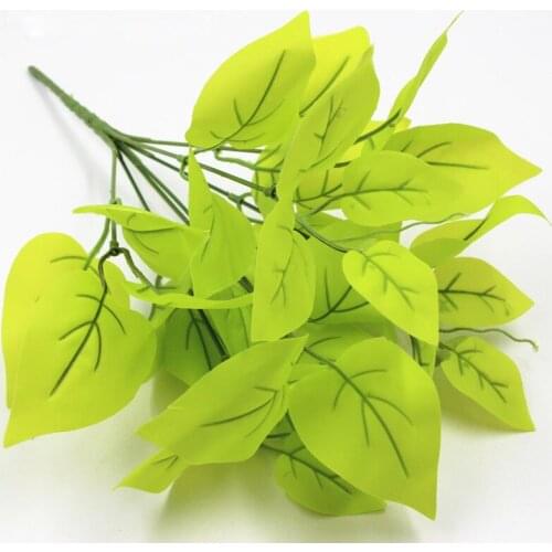 Artificial Plants Green Grass Simulation Grass Plastic Plant Grass Garden Home Decoration Fake Plants Leaves Green