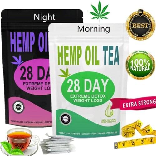 Health Beauty Hemp Tea Burns Fat To Slimming At Morning Reduce Stress And Help Better Sleep At Night Weight Loss Proucts Cream