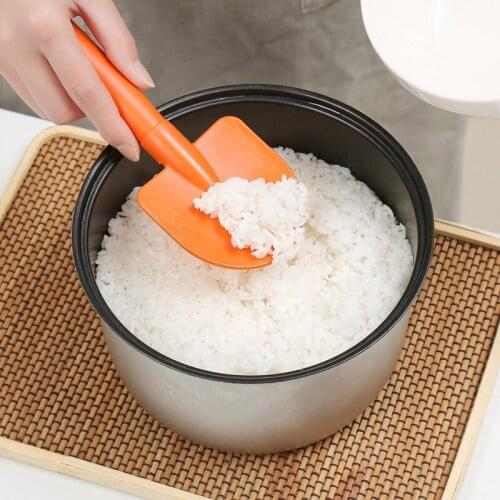 Creative Shovel Shaped Rice Spoon Cooker Non-stick Rice Plastic Rice Household Scoop Kitchen Accessories