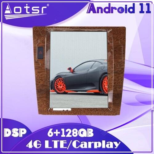 6+128GB Android For Volkswagen Phaeton 2003-2013 Radio Tape Recorder Car Multimedia Player Stereo Head Unit Tesla GPS Navi Audio