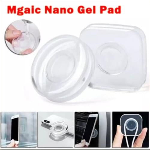 Universal Magic Stickers No Trace Phone Holder Nano Double Sided Tape Cable Winder Wall Sticker For Bathroom Car Phone Stand