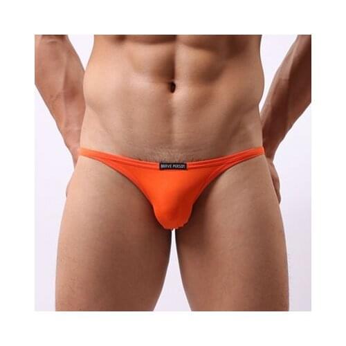 Hot Swimwear Men Swimming Briefs Ultra Low Rise Nylon Spandex Man Swim Underwear Swimsuit Bathing Suit for Beach Pool Board Wear