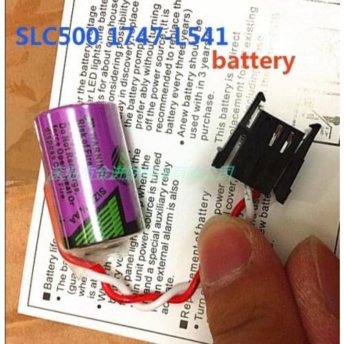 Jiaxinda NEW battery SLC500 1747-L541 (TL-2150) 3.6V 1/2AA PLC lithium battery in PLC Industrial Li-ion batterise 2pcs/lot