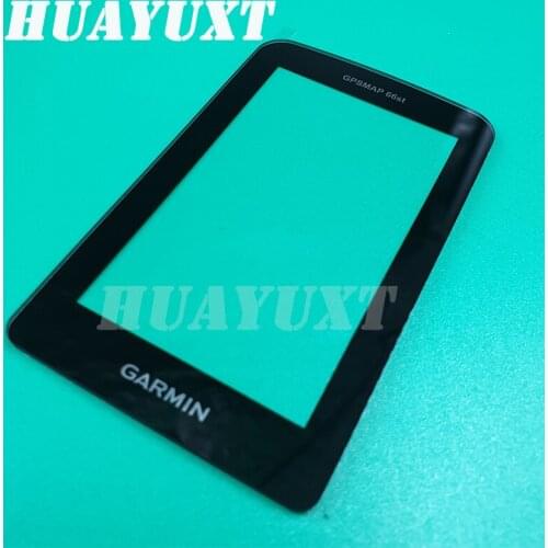 Original used Glass cover screen for GARMIN GPSMAP 66ST Touch screen digitizer for GPSMAP 66St lcd garmin Repair replacement