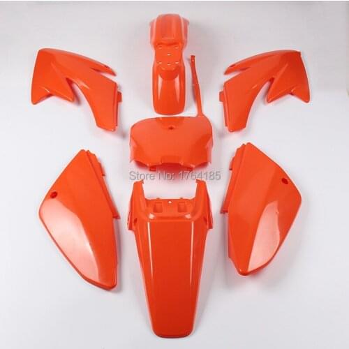 Plastic covers Fairing Kits CRF70 dirt Pit Bike Procket Bike Xmotos Baja DR50 49 50cc 70 90 110 Kayo HK 160