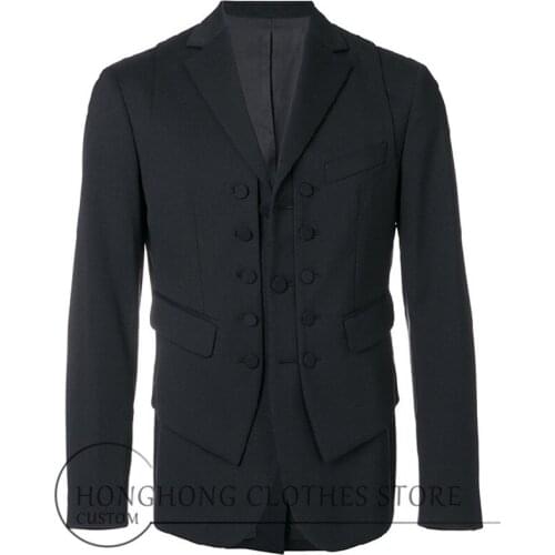 S-6XL! The newly designed mens suit is customized and spliced for plus-size mens wear 2020! High quality mens wear