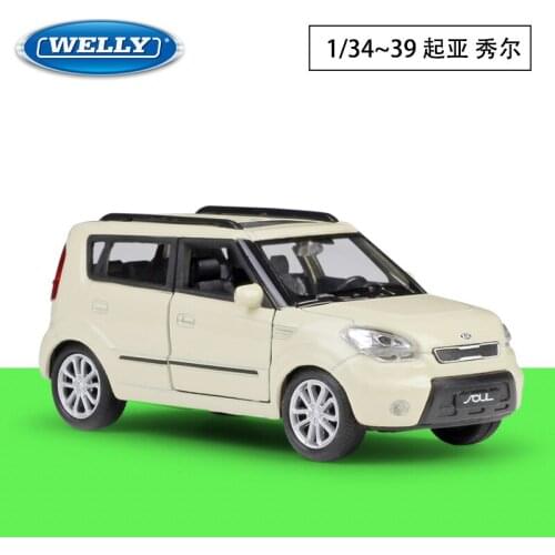 Welly 1:36 Diecast Soul SUV Sport Car High Simulator Alloy Metal Model Car Pull Back Vehicle
