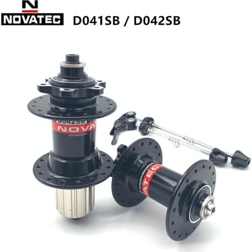 Novatec hub D041SB D042SB disc card brake MTB mountain bike hub bearing bicycle hubs 28 32 36 Holes for HG 8/9/10/11speed