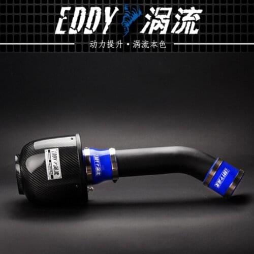 EDDY Intake System Air Intake Pipe & Carbon Fiber Air Filter for Volkswagen POLO 1.4/1.6 2009-2013 Car Engine Parts